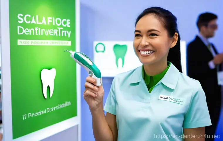 치과위생사 해외 학술대회 준비 - **Prompt:** A close-up, futuristic portrait of a dental hygienist, early 30s, with short, stylish ha... 치과위생사 해외 학술대회 준비 - **Prompt:** A close-up, futuristic portrait of a dental hygienist, early 30s, with short, stylish ha...